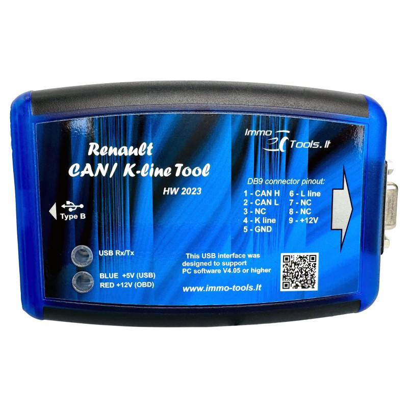Renault ECUTool CAN/K-line ECU Tool