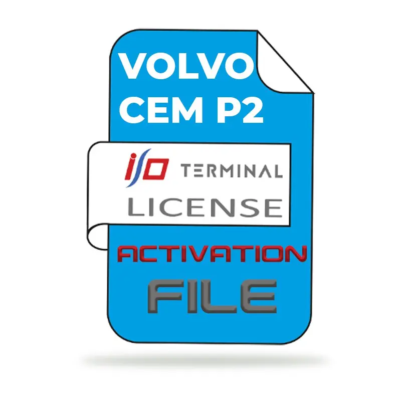 I/O TERMINAL LICENCIA VOLVO CEM P2, io terminal