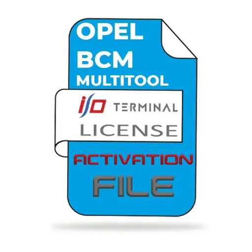 I/O TERMINAL LICENCIA OPEL BCM, io terminal