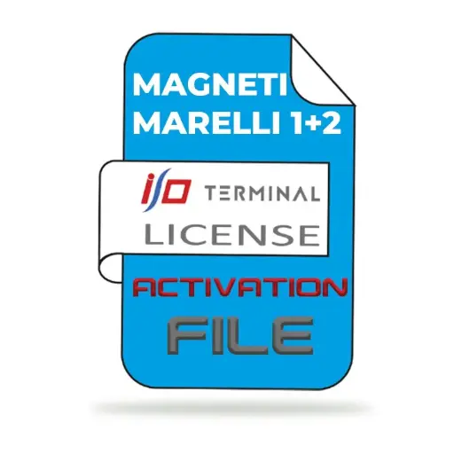 I/O TERMINAL LICENCIA Magneti Marelli 1+2 , io terminal