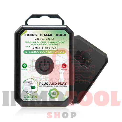 ELV / ELS Emulator Ford Focus, C-Max, Kuga, Mondeo, with lock sound